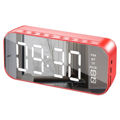 Speaker Radio Reloj Despertador Digital Led Bluetooth Fm K10